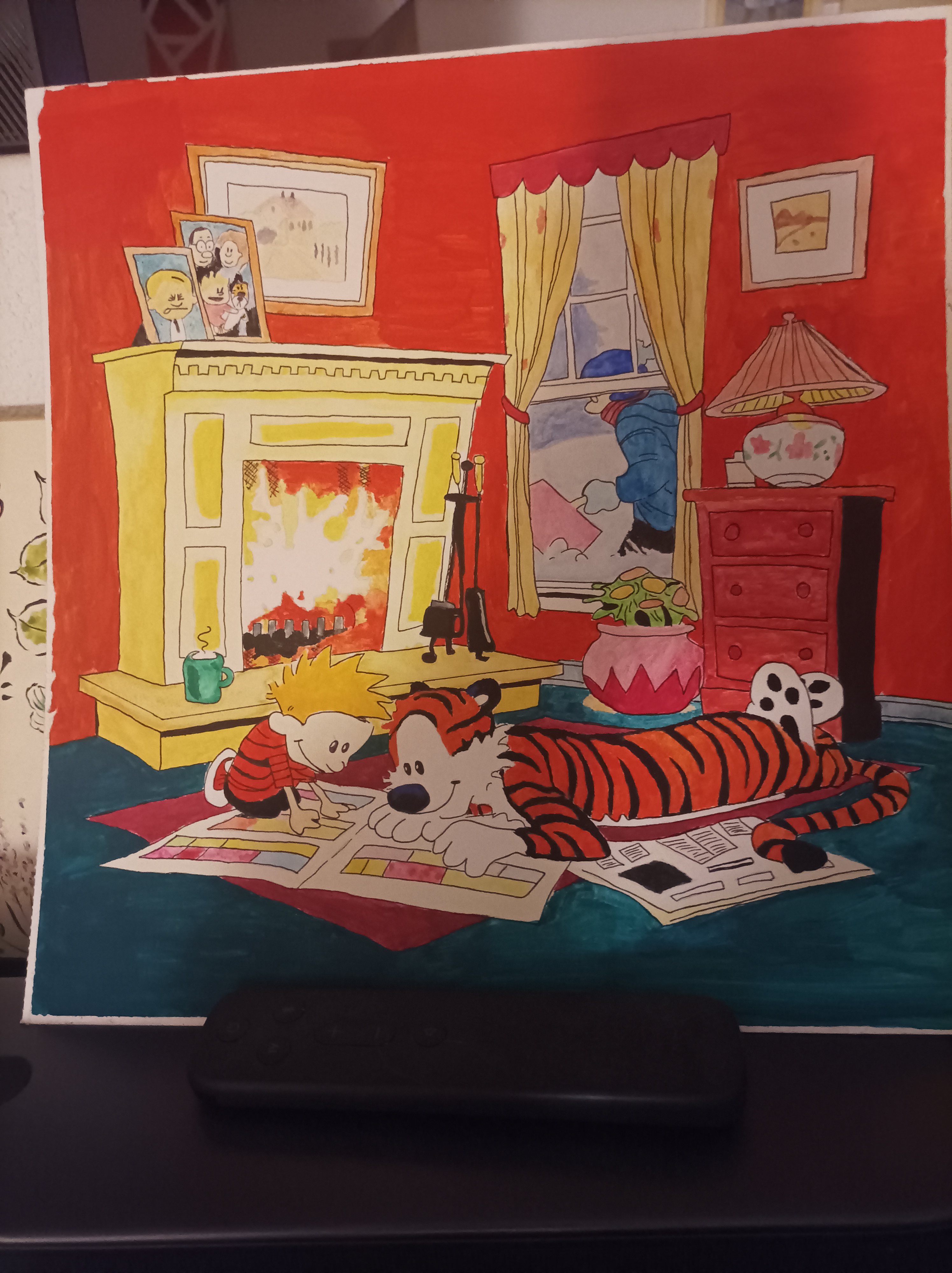 Calvin und Hobbes Bild